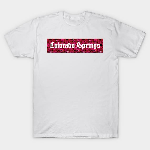 Colorado Springs Flower T-Shirt by Americansports